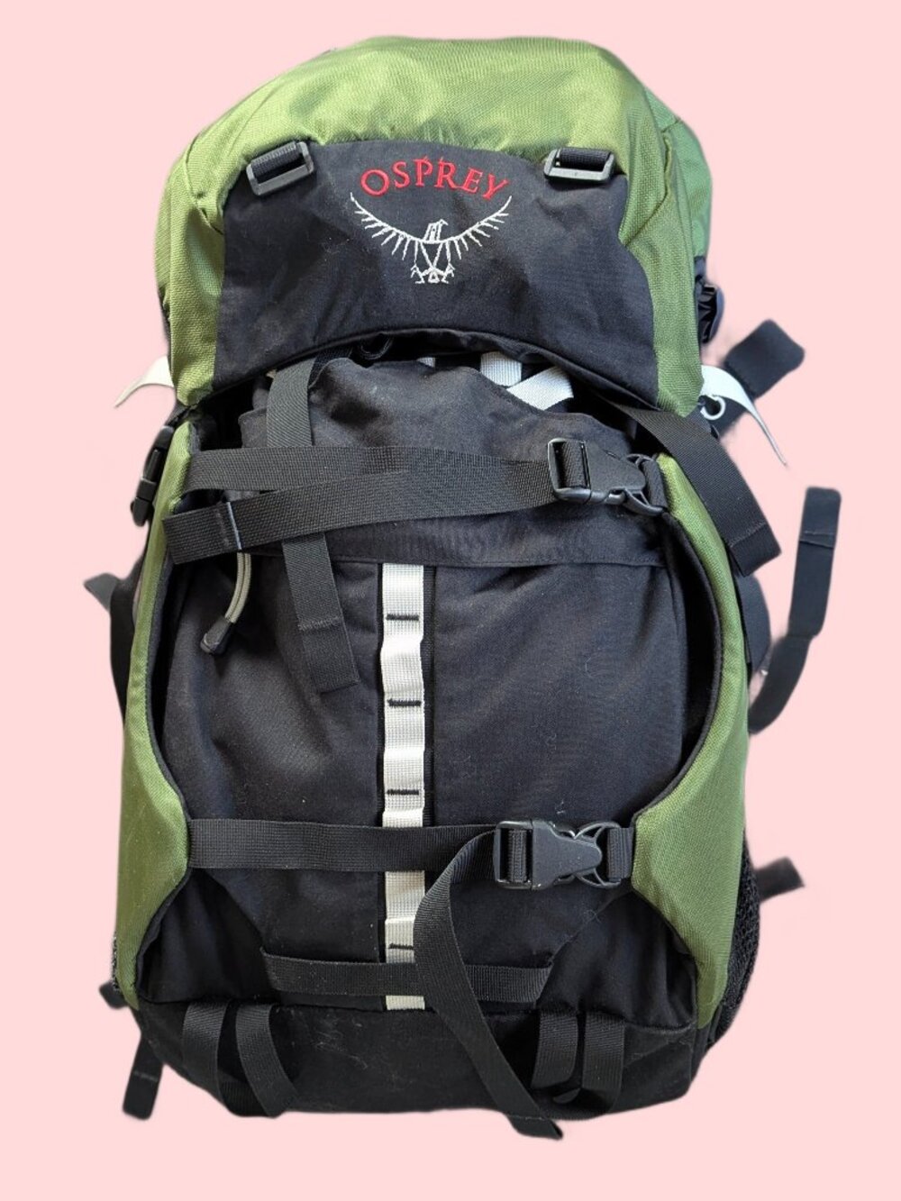Osprey Eclipse 36 Green and Black Backpack - Size Small
